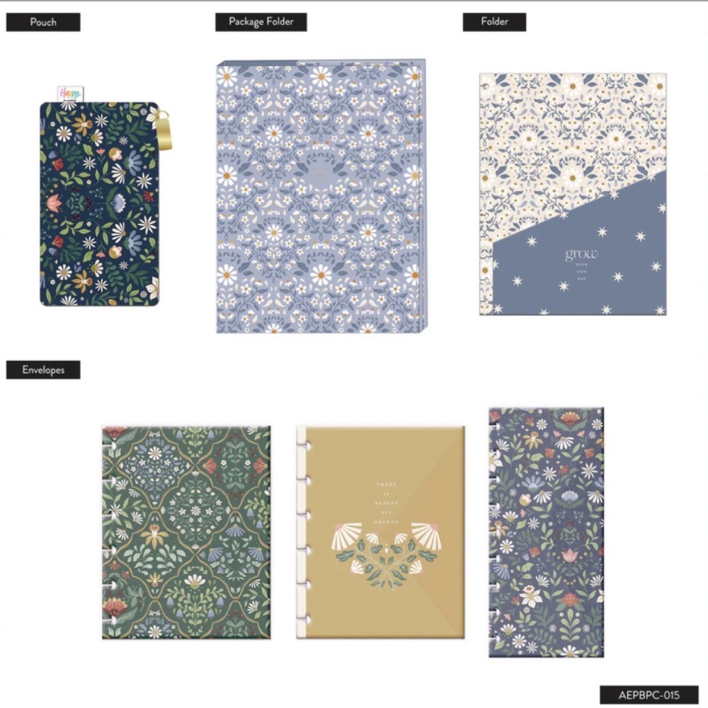 NWT-The Happy Planner BIG PLANNER COMPANION -Forest Flowers - Picture 4 of 6